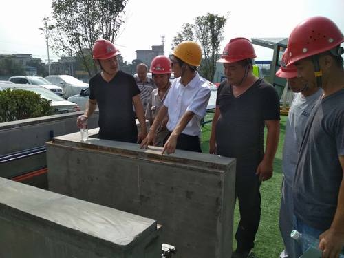 陕煤建设铜煤公司组织参加铜川市施工管理人员现场观摩学习会