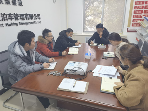 陕煤建设智慧泊车公司 新年伊始有序推动复工复产