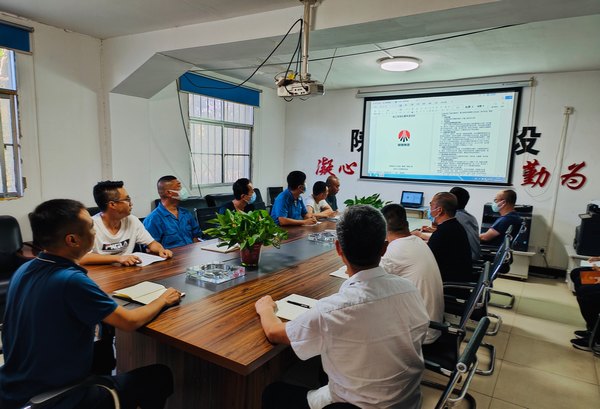 陕煤建设路桥分公司渭南项目部多“凉策”应对夏季施工