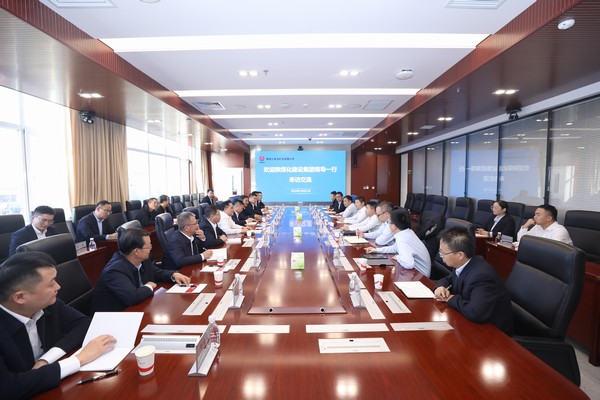 王明智带队赴陕煤兄弟单位拜访交流