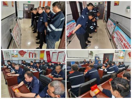 陕煤建设洗选煤运营公司澄合山阳运营项目部：人人讲安全 我们这样做