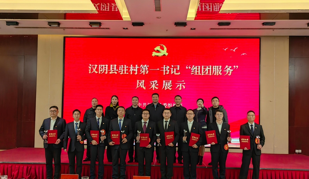 陕煤建设驻村第一书记在“组团服务”风采展示中荣获季军