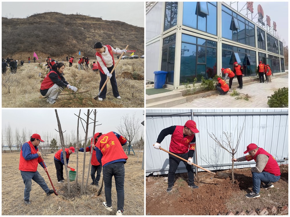 陕煤建设澄合分公司：为春天充“植” 为未来蓄能