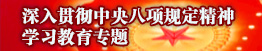 深入贯彻中央八项规定精神学习教育专题